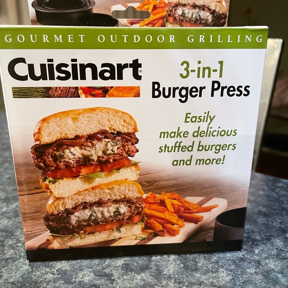 Cuisinart Other - Cruisinart 3 in 1 Burger Press